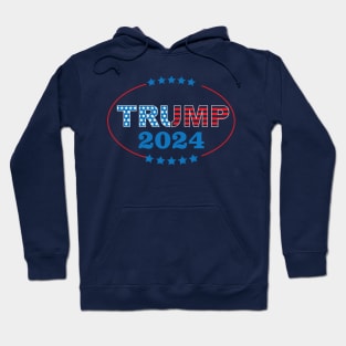 Trump 2024 America First Hoodie